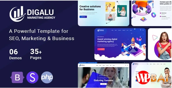 Digalu – Digital Marketing Agency Template